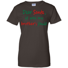 Dear-Santa-It-Was-My-Brother's-Fault-Funny-Christmas-T-shirt
