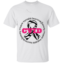 CVID-Zebra-Ribbon-Awareness-Walk-T-shirt