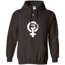 Feminism-symbol-shirt-for-a-feminist-in-dark-apparel