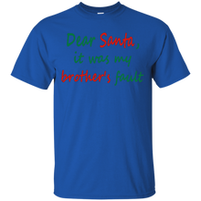 Dear-Santa-It-Was-My-Brother's-Fault-Funny-Christmas-T-shirt
