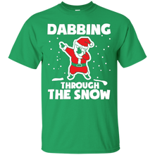 Dabbing-through-the-snow-t-shirt--santa-dabbing-t-shirt