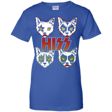 Hiss-Rock-Band-Funny-Cat-Kitty-Kitten-Music-T-Shirt