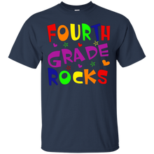 Fourth-Grade-Rocks-T-Shirt-School-Teacher-or-Student-T-Shirt