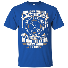Curious-Enough-To-Take-It-Apart-Mechanic-T-shirts