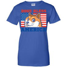 Doge-Bless-America---Funny-Unisex-T-Shirt