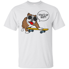 Funny-Cool-english-bulldog-on-board-T-Shirt