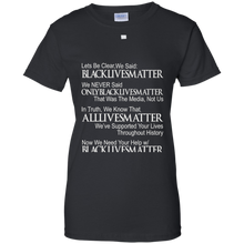DeBran-Let's-Be-Clear-We-Said-Black-Lives-Matter-T-Shirt