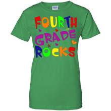 Fourth-Grade-Rocks-T-Shirt-School-Teacher-or-Student-T-Shirt