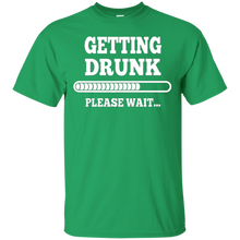 Getting-drunk-please-wait-T-shirt