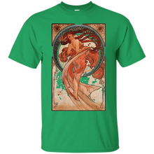 Girly-Dancer-Victorian-Art-Nouveau-Alphonse-Mucha-T-shirt