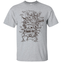 HOWL'S-MOVING-CASTLE-PLAN-T-SHIRT