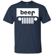 Funny-T-Shirt---Beer-Alcohol-Jeep-4x4-Drinking-Tee