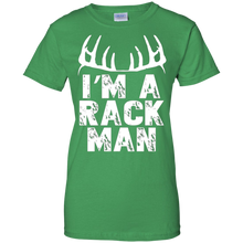Hunting-Outdoorsman-T-Shirts---I'm-A-Rack-Man-Funny-Shirt