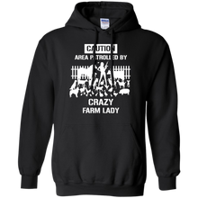 Funny-Caution-Area-Crazy-Farm-Lady-T-shirts