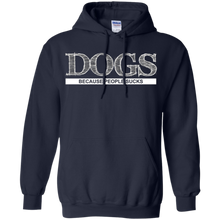 Dogs-because-people-sucks-T-shirt