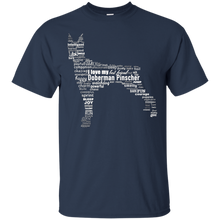 Doberman-Pinscher-Words-T-Shirt