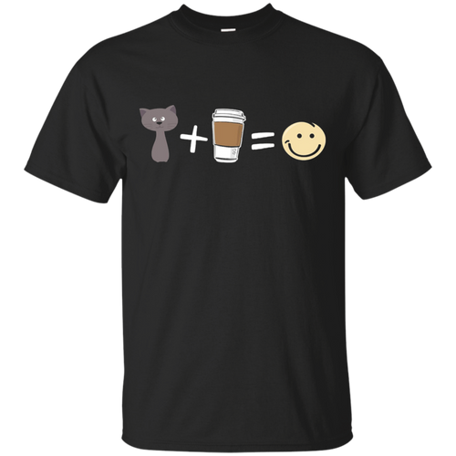 Coffee-Caffeine-Cats-Kittens-Kitties-Make-Me-Happy-T-Shirt