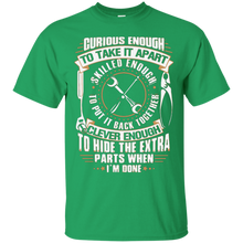 Curious-Enough-To-Take-It-Apart-Mechanic-T-shirts