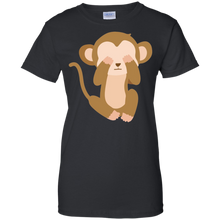 Cute-Kawaii-Monkey-Emoji-See-No-Evil-T-Shirt-Tee-Top-Print