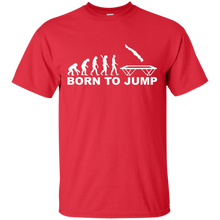 Evolution-born-to-jump-trampoline-T-Shirt