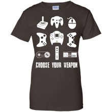 Choose-Your-Weapon-Shirt---Shirt-for-Gamers