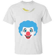 Clown-Emoji-T-Shirt-Red-Nose-Painted-Face-Happy-Smile