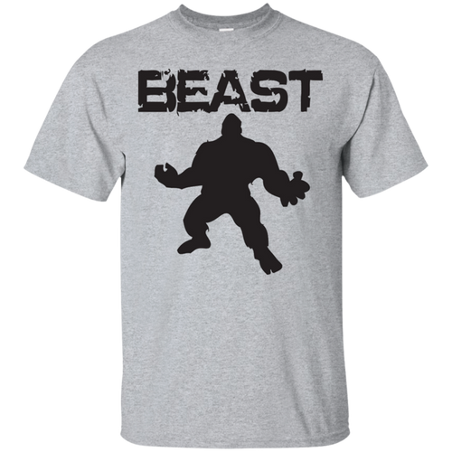 Gym-T-Shirts---Beast-Hulk-Workout-Motivation-Tee