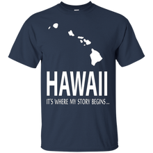 Hawaii-It's-where-my-story-begins-T-shirt