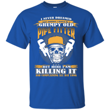 Grumpy-Old-Pipe-Fitter-T-shirt