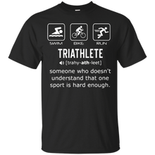 Funny-Triathlon-Shirt--Triathlete-Definition-Swim-Bike-RunBuy-Funny-Triathlon-Shirt--Triathlete-Definition-Swim