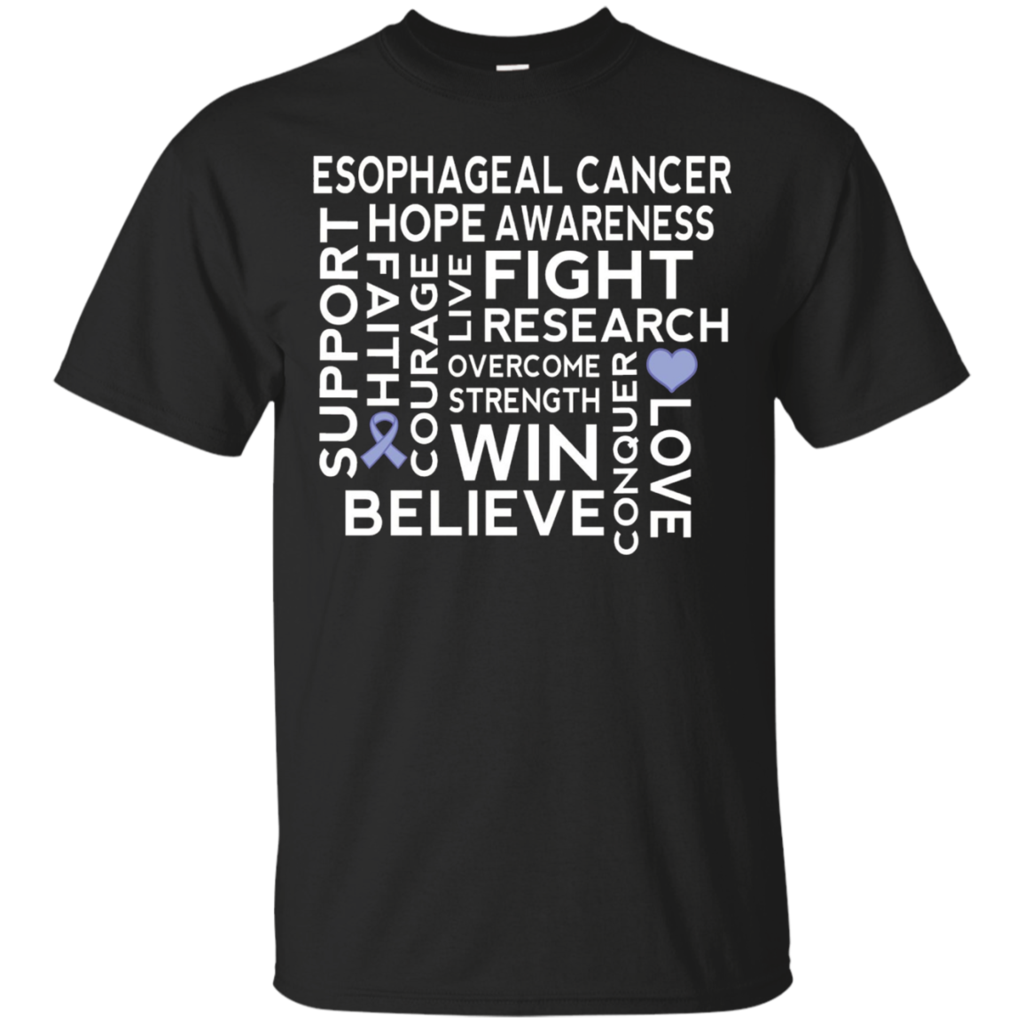 Esophageal-Cancer-Awareness-Shirt-Ribbon-T-shirt
