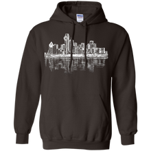 Dallas-Texas-Big-D-Skyline-Panorama-Drawing-T-Shirt