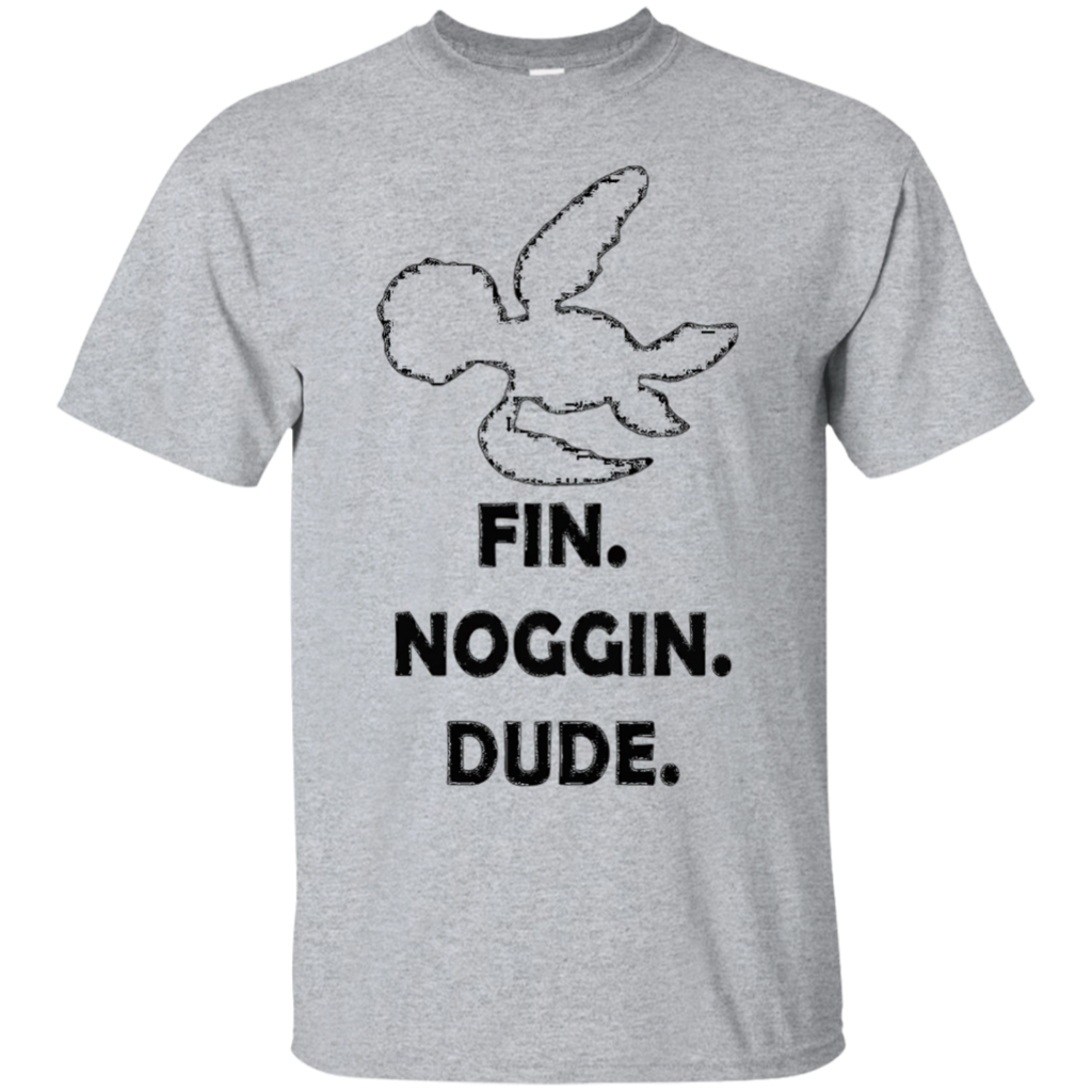 Fin-Noggin-Dude-T-Shirt