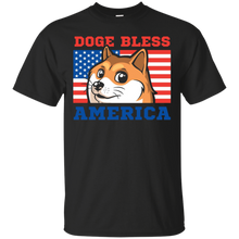 Doge-Bless-America---Funny-Unisex-T-Shirt