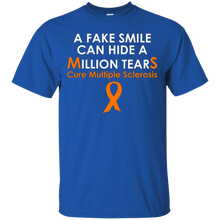 Fake-Smile-Can-Hide-Tears-Cure-Multiple-Sclerosis-T-Shirt