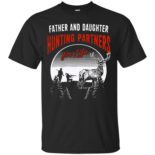 Father-And-Daughter-Hunting-Partners-For-Life-T-Shirt
