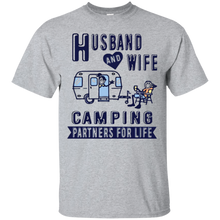 Husband-and-Wife-Camping-Partners-For-Life-TShirt