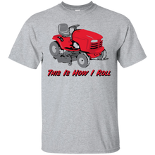 Funny-Riding-Mower-Landscaper-Gardener-How-I-Roll-T-Shirt