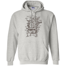 HOWL'S-MOVING-CASTLE-PLAN-T-SHIRT