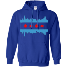 Flag-T-Shirts---Chicago-Flag-Skyline-Design-Tee