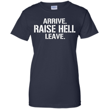 Dicky-Ticker-Arrive-Raise-Hell.-Leave.-T-shirt-Wrestling