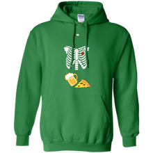 Halloween-Skeleton-Maternity-Pizza-_amp_-Beer-T-Shirt-costume
