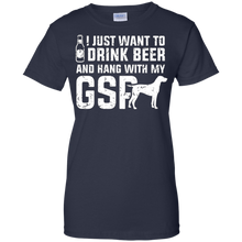 German-Shorthair-Pointer-Funny-Unisex's-T-Shirt