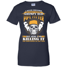 Grumpy-Old-Pipe-Fitter-T-shirt
