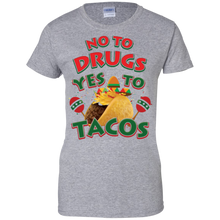 Funny-Taco-T-shirt-No-To-Drugs-Yes-To-Tacos-Zany-BrainyBuy-Funny-Taco-T-shirt