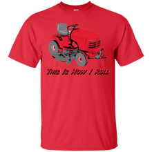 Funny-Riding-Mower-Landscaper-Gardener-How-I-Roll-T-Shirt