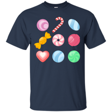 Hard-Candies-Varieties---Candy-YUM!-Candy-Cane-Mint-T-Shirt