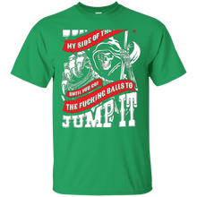 DON'T-JUDGE-MY-SIDE-OF-THE-FENCE-T-SHIRT