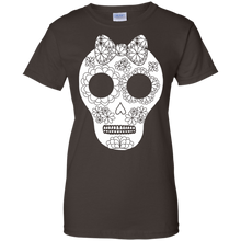 Girly-Sugar-Skull-Day-of-the-Dead-Color-Me-Shirt