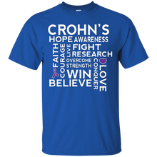 Crohn's-Disease-Awareness-T-shirt-Purple-Ribbon-Walk-Tee